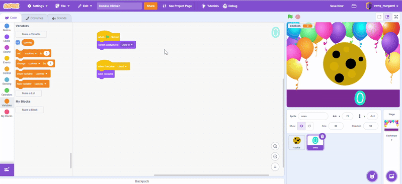 Create the tens counter sprite gif