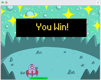 Rocket landing coding activity