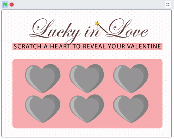 Valentine's coding activity
