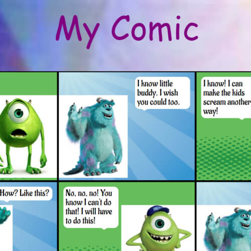 Ellah Student Comic Project