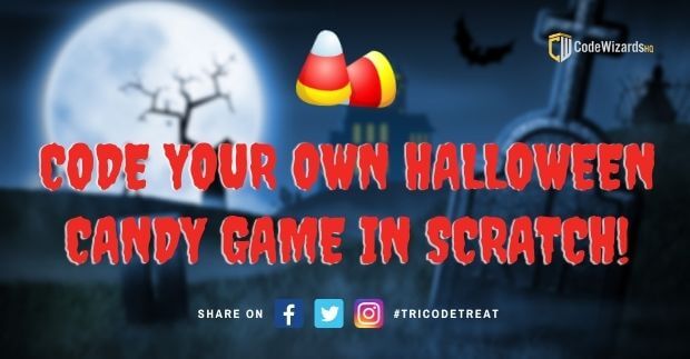 Scratch Coding Project for Kids Halloween