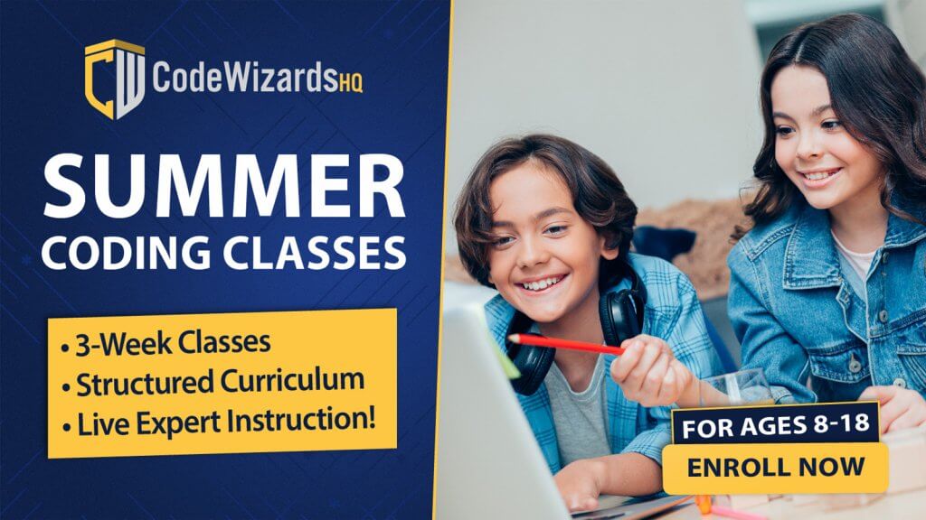Summer coding classe social banner