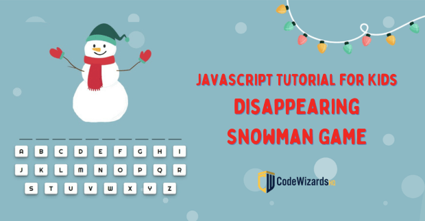 Disappearing Snowman JavaScript tutorial