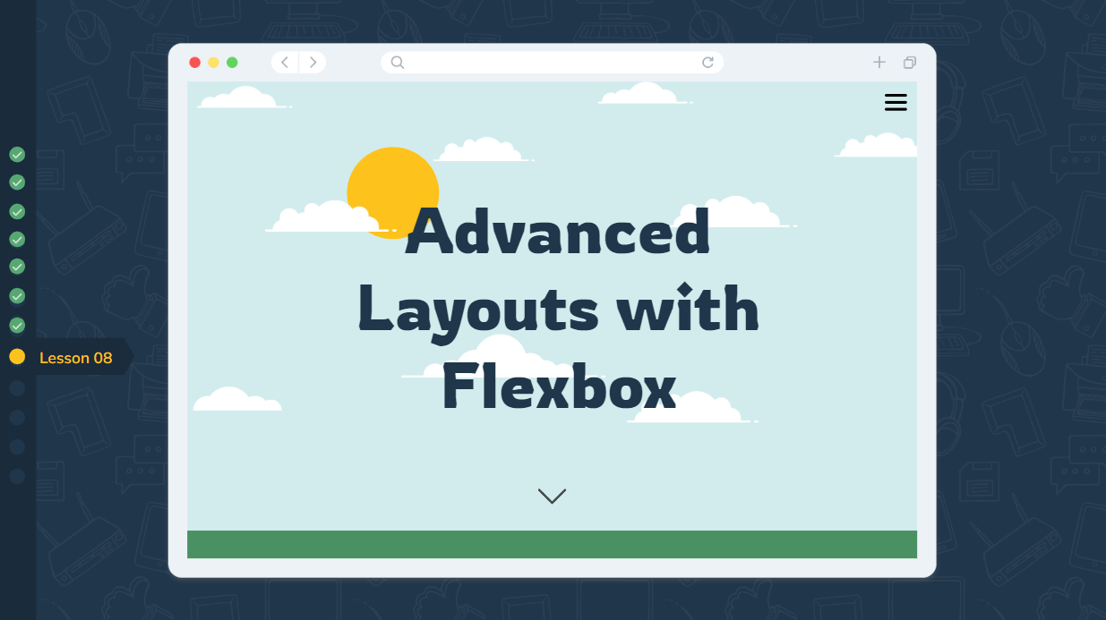 Responsive Websites with HTML/CSS lesson 8
