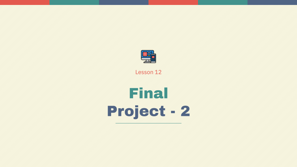 Modern CSS Framework Lesson 12