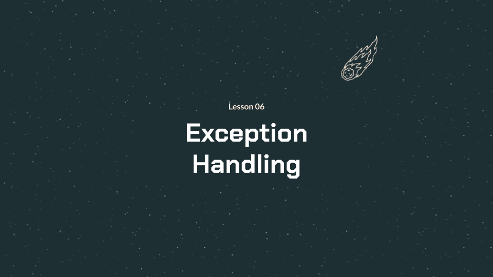 Advanced Python coding lesson 6